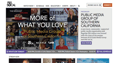Desktop Screenshot of pbssocal.org