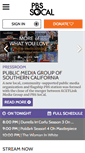 Mobile Screenshot of pbssocal.org